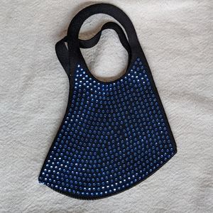 Bejeweled comfort-fit facemask